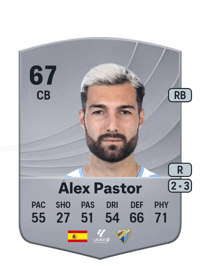 Álex Pastor Common 67 OVR
