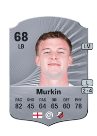 Derry John Murkin Rare 68 OVR