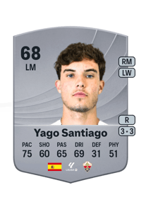 Yago Santiago Common 68 OVR