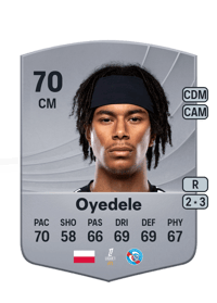 Maxi Oyedele Common 70 OVR
