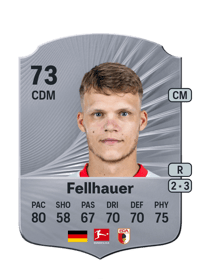Robin Fellhauer Rare 73 OVR