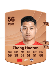 Zhong Haoran Common 56 OVR