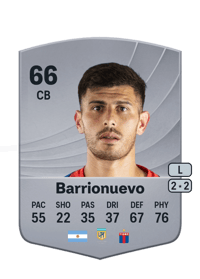 Alan Barrionuevo Common 66 OVR