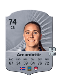 Guðrún Arnardóttir Rare 74 OVR