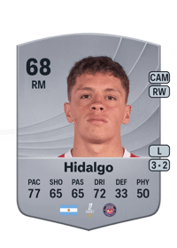 Santiago Hidalgo Common 68 OVR
