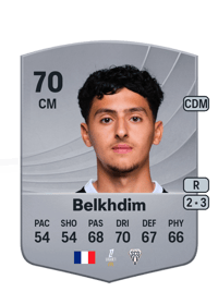 Yassin Belkhdim Common 70 OVR