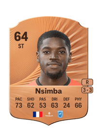 Steven Nsimba Rare 64 OVR