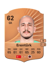 Erhan Erentürk Rare 62 OVR