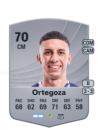 Ulises Ortegoza Common 70 OVR