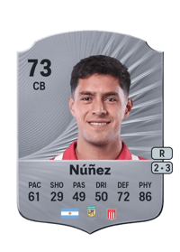 Santiago Núñez Rare 73 OVR