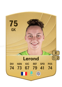 Justine Lerond Common 75 OVR