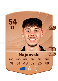 Jake Najdovski Common 54 OVR