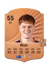 Nathanael Blair Rare 55 OVR