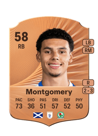 Kristi Montgomery Rare 58 OVR