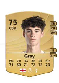 Archie Gray Common 75 OVR