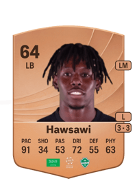 Zakaria Hawsawi Common 64 OVR