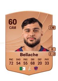 Yuliwes Bellache Common 60 OVR