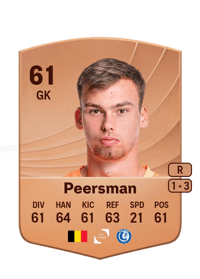 Kjell Peersman Common 61 OVR