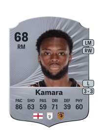 Abu Kamara Rare 68 OVR