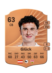Michael Glück Rare 63 OVR