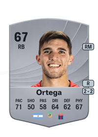 Martín Ortega Common 67 OVR