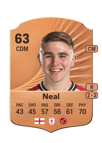 Harrison Neal Rare 63 OVR