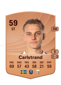 Linus Carlstrand Common 59 OVR