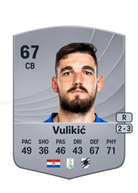 Stipe Vulikić Common 67 OVR