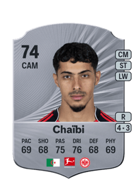 Farès Chaïbi Rare 74 OVR