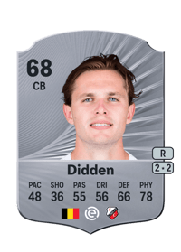 Matisse Didden Rare 68 OVR