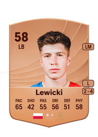 Jakub Lewicki Common 58 OVR
