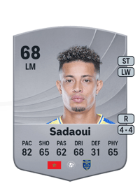 Noah Wail Jacob Sadaoui Common 68 OVR