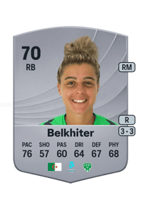 Morgane Belkhiter Common 70 OVR