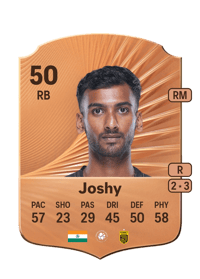 Soyal Joshy Rare 50 OVR