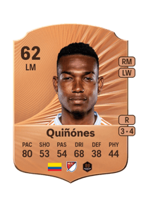 Nelson Quiñónes Rare 62 OVR