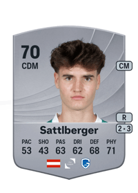 Nikolas Sattlberger Common 70 OVR