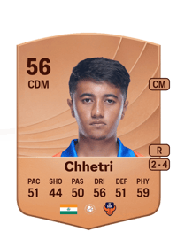 Ayush Chhetri Common 56 OVR