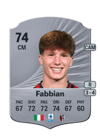 Giovanni Fabbian Rare 74 OVR