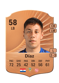 Fernando Díaz Rare 58 OVR