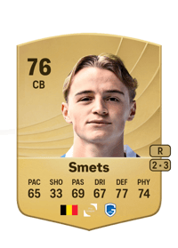 Matte Smets Common 76 OVR