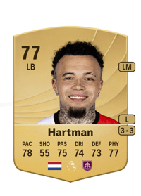 Quilindschy Hartman Common 77 OVR