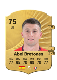 Abel Bretones Rare 75 OVR