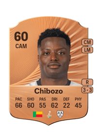 Ange Chibozo Rare 60 OVR