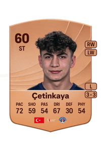 Erdem Çetinkaya Common 60 OVR