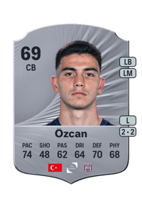 Yasin Özcan Rare 69 OVR