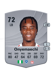 Bruno Onyemaechi Common 72 OVR