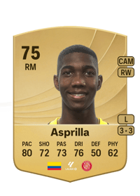 Yáser Asprilla Common 75 OVR