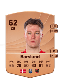 Kaare Barslund Common 62 OVR