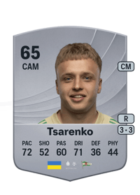 Anton Tsarenko Common 65 OVR