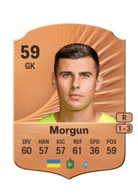 Valentyn Morgun Rare 59 OVR